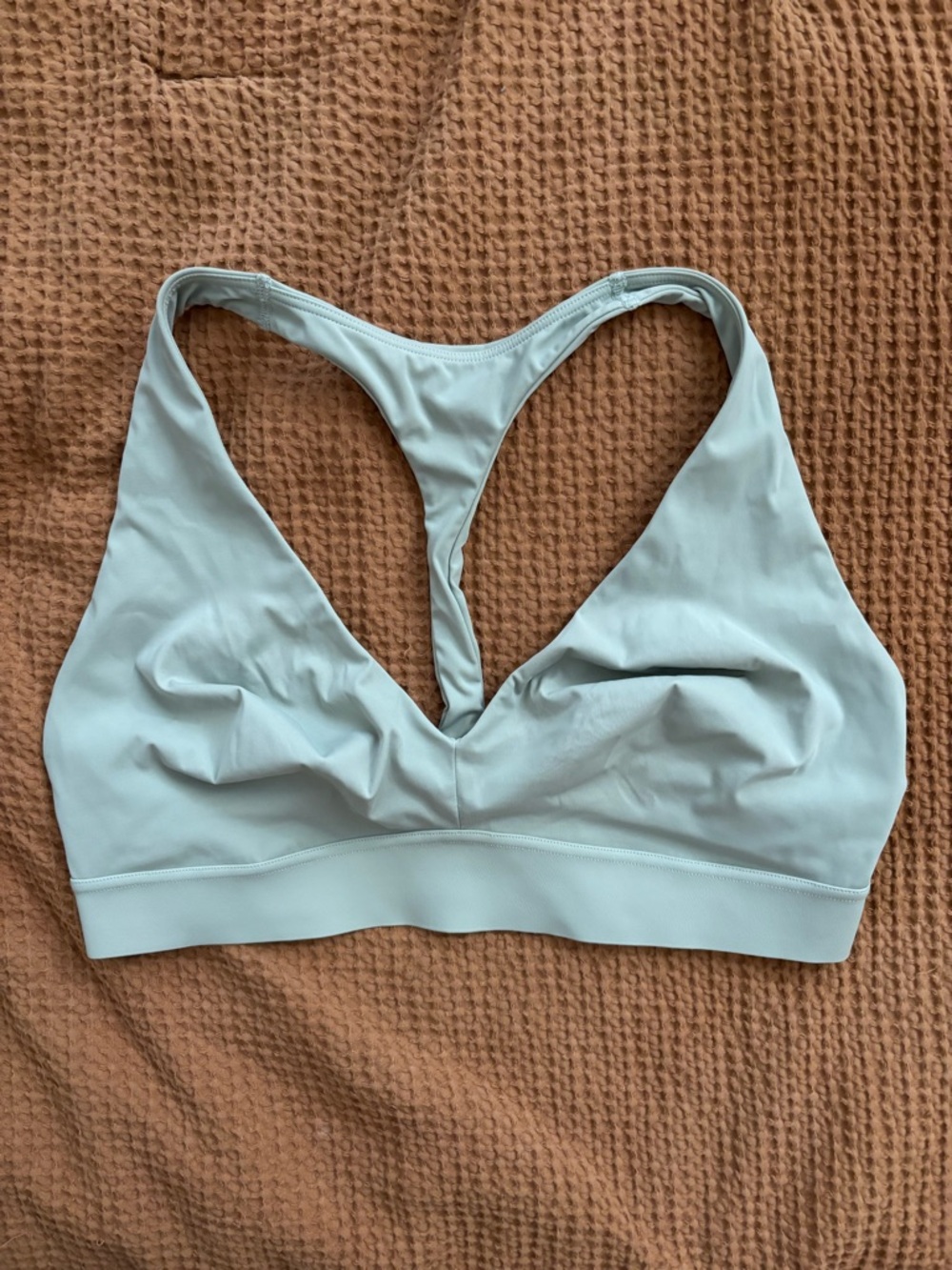 Athleta Light sage Racerback Sports Bralette